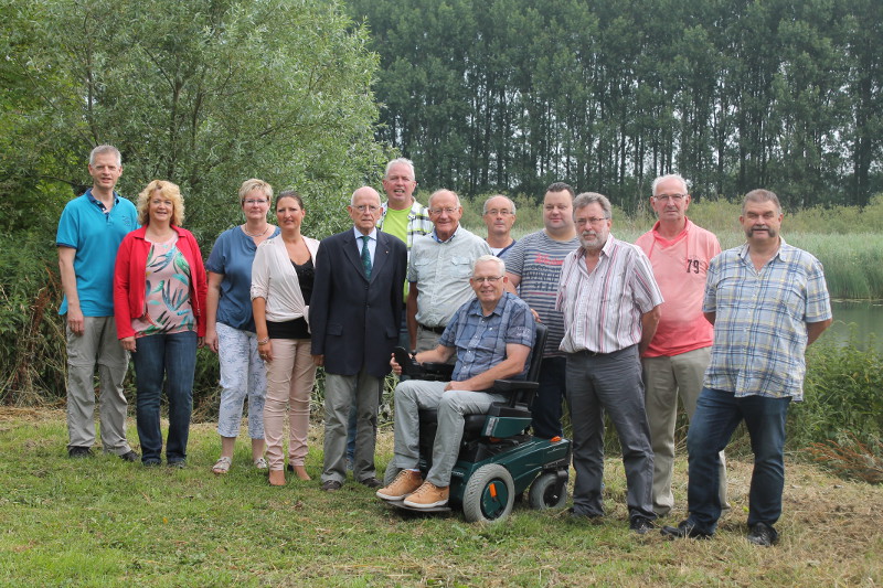 de leden van dorpsraad pannerden