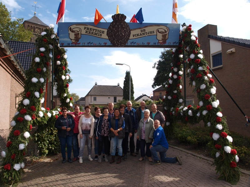 Een kermisboog in Pannerden