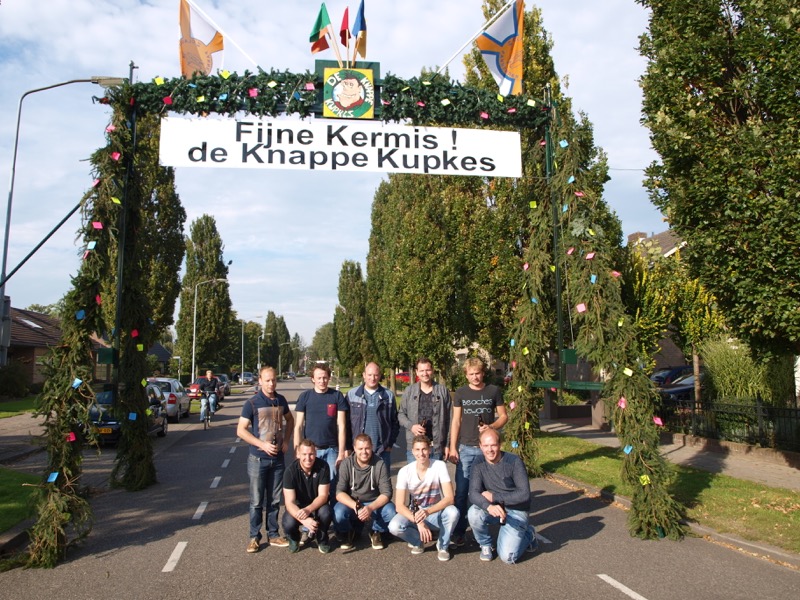 Een kermisboog in Pannerden