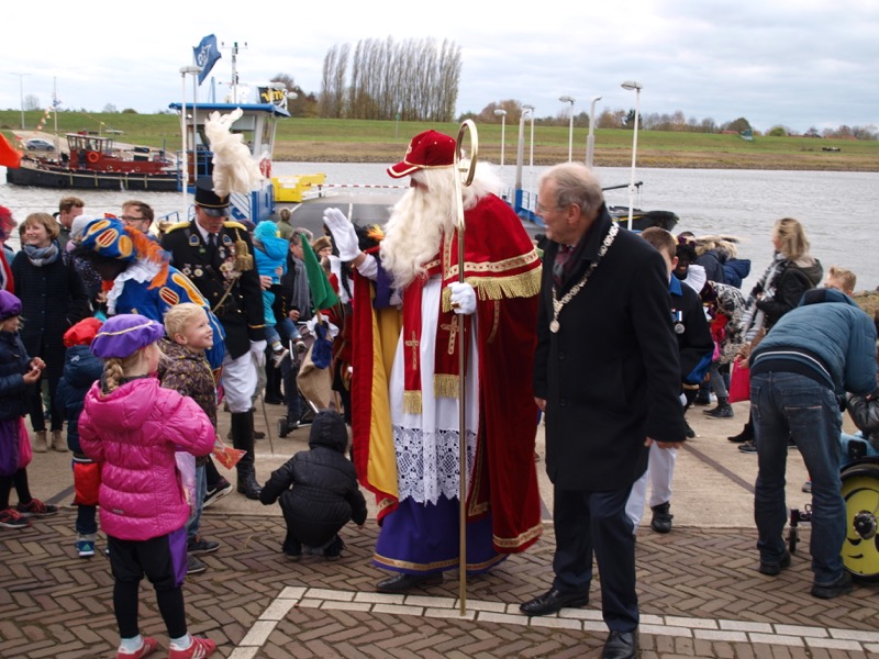 Intocht Sint Nicolaas in Pannerden