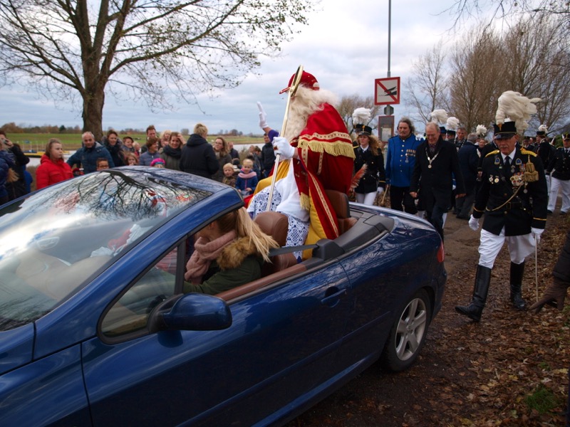 Intocht Sint Nicolaas in Pannerden