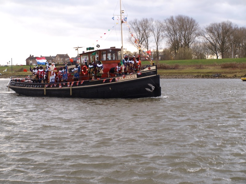 Intocht Sint Nicolaas in Pannerden