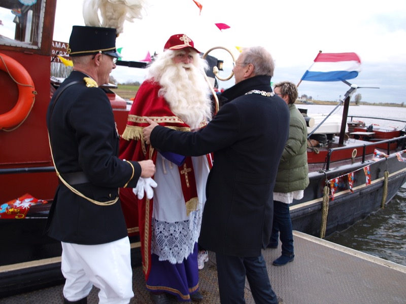 Intocht Sint Nicolaas in Pannerden