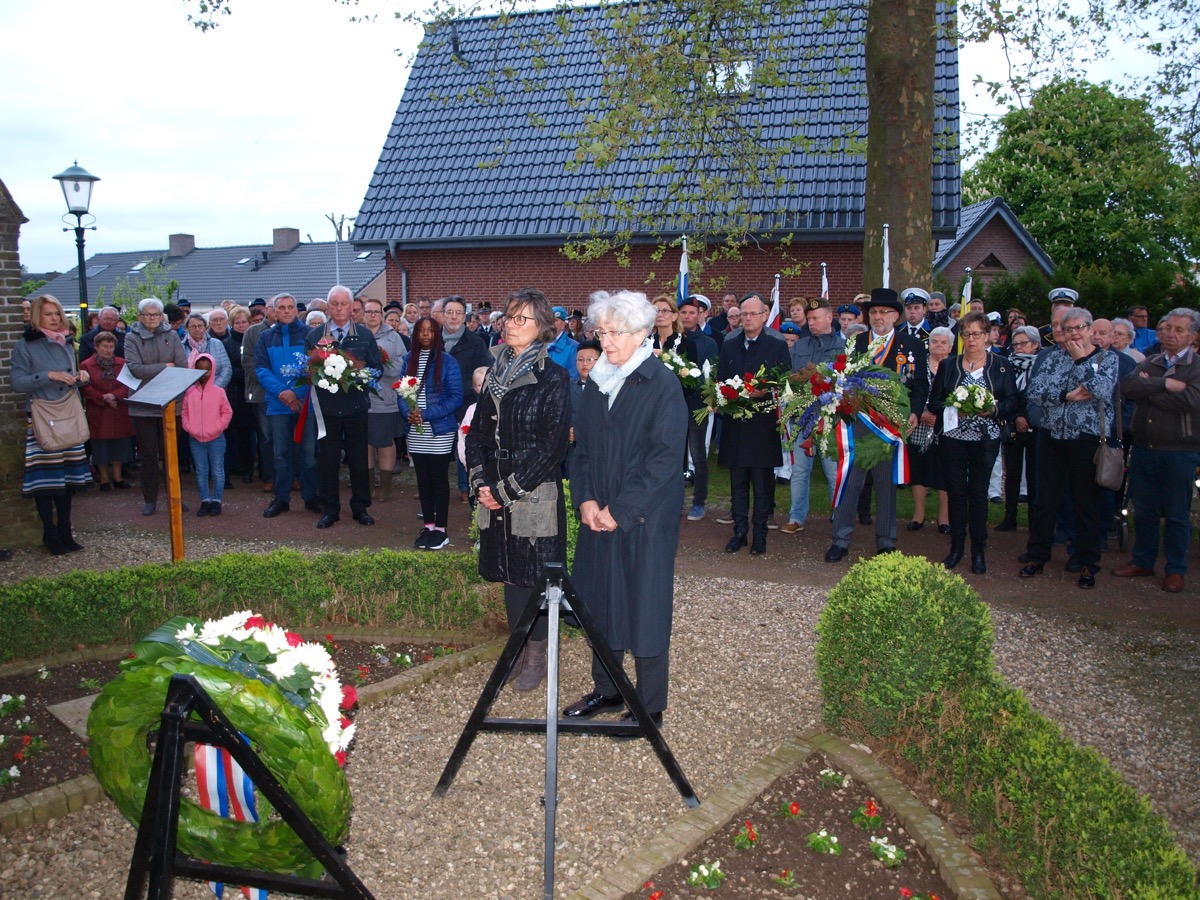 Dodenherdenking 5 mei 2017 in Pannerden