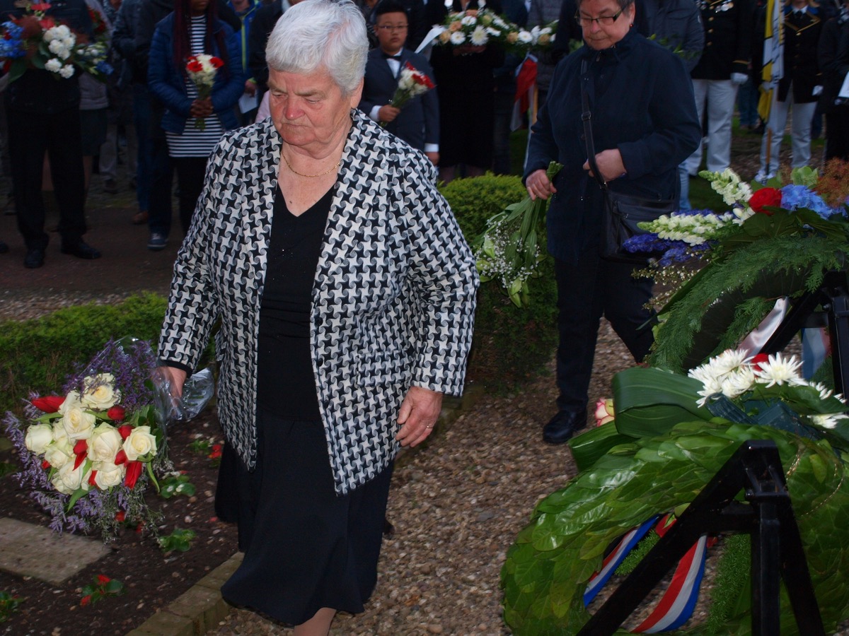 Dodenherdenking 5 mei 2017 in Pannerden