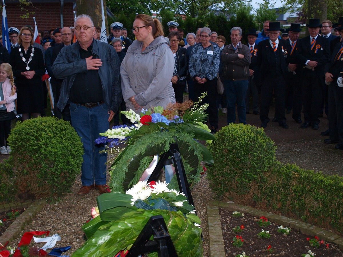 Dodenherdenking 5 mei 2017 in Pannerden