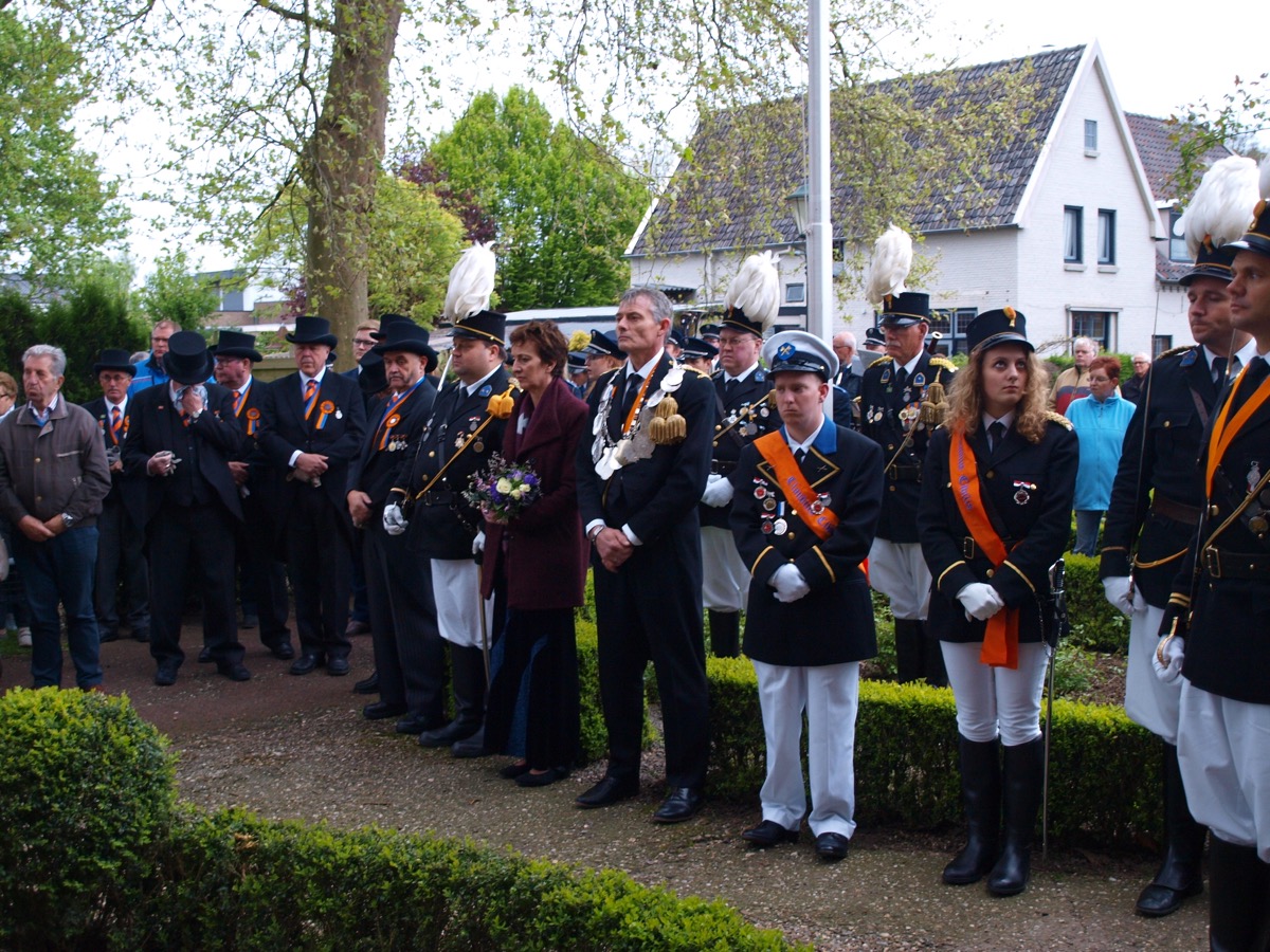 Dodenherdenking 5 mei 2017 in Pannerden