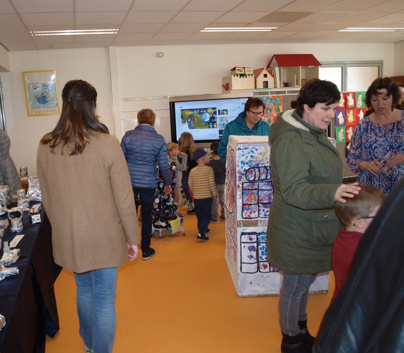 kunst op basisschool 't scathe in pannerden