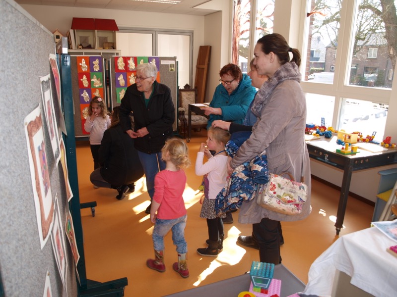 kunst op basisschool 't scathe in pannerden