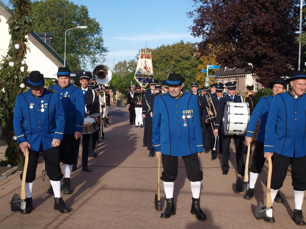 foto van kermis maadag in Pannerden