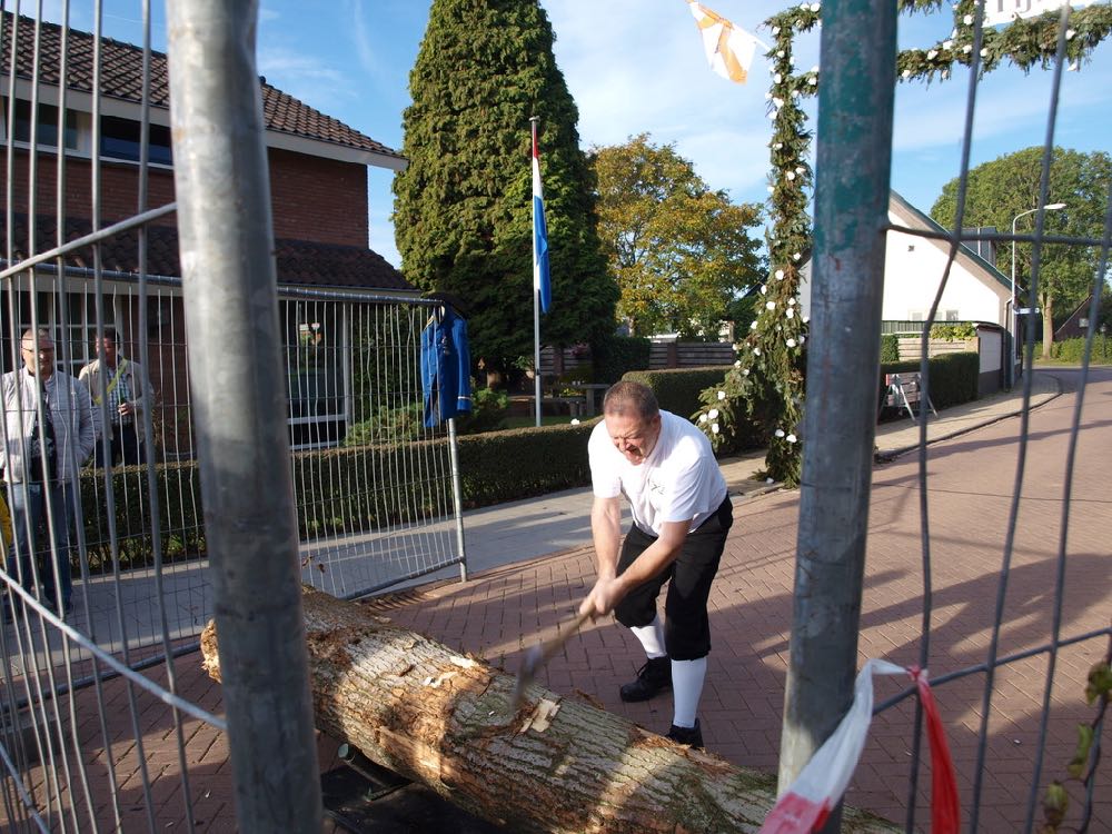 foto van kermis maadag in Pannerden