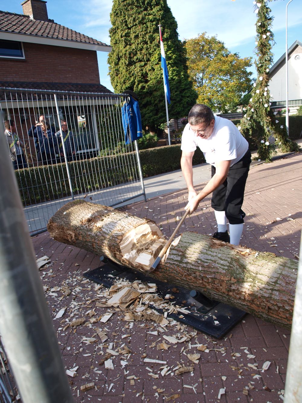 foto van kermis maadag in Pannerden