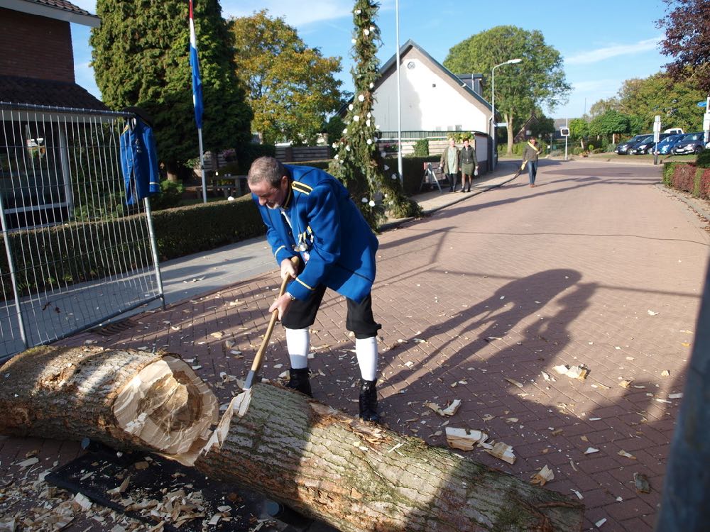 foto van kermis maadag in Pannerden