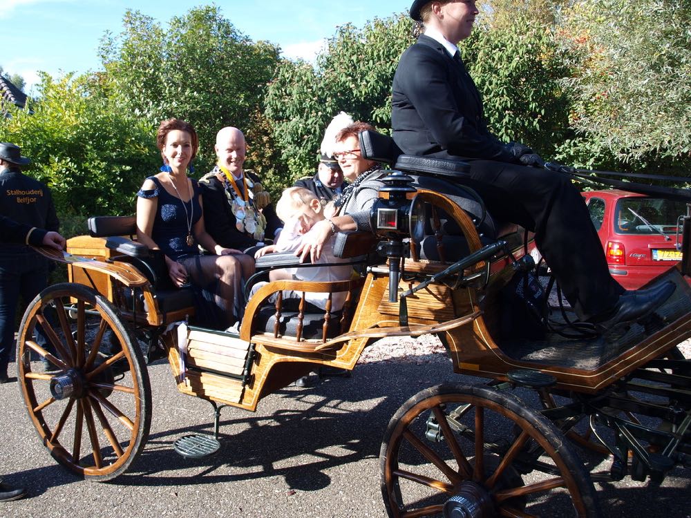 foto van kermis maadag in Pannerden