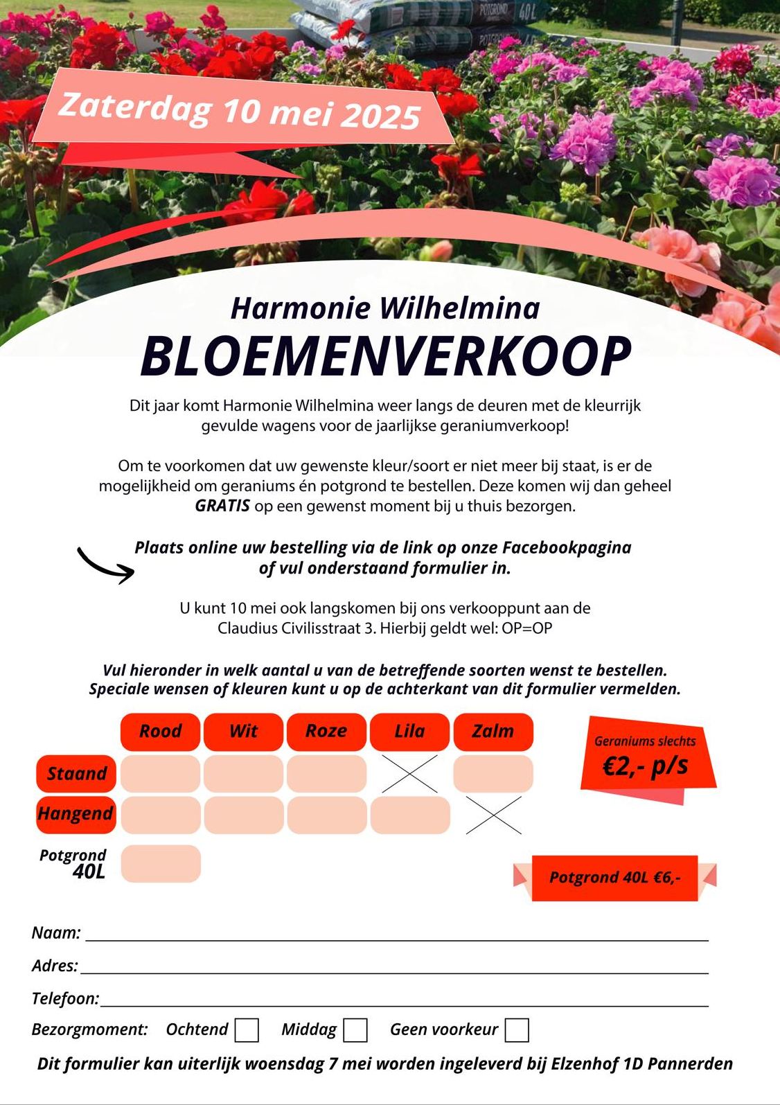 bloemenverkoop