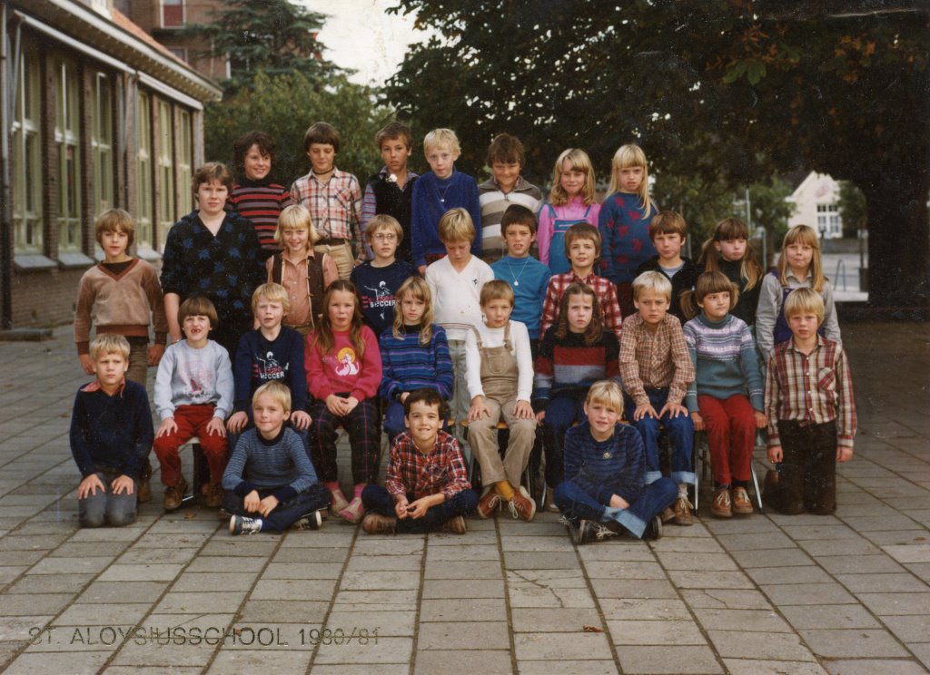 pannerden 1980-1981 klas3